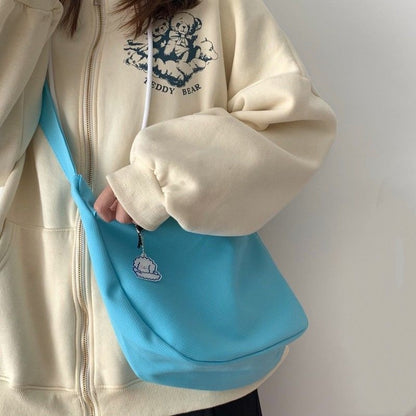 กระเป๋าสะพายไหล่ผ้าแคนวาสสุดเก๋ - 图片3