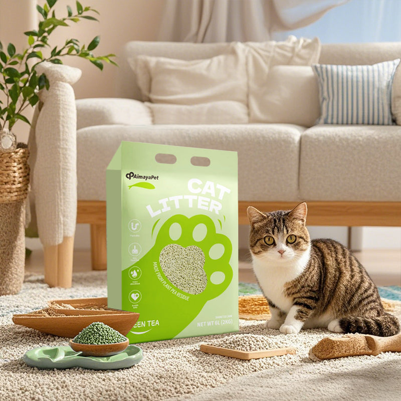 ทรายแมวเต้าหู้ออร์แกนิค 100% - 图片3