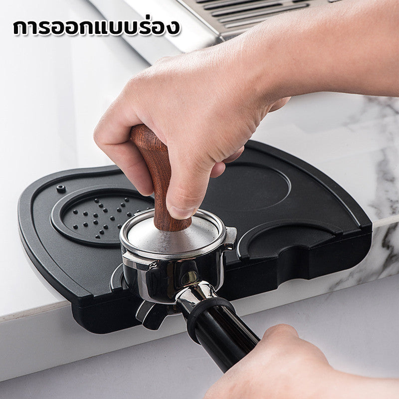 ที่กดเมล็ดกาแฟ อุปกรณ์ชงกาแฟ ดีไซน์มุมและร่องคู่ หนาพิเศษกันลื่น - 图片2