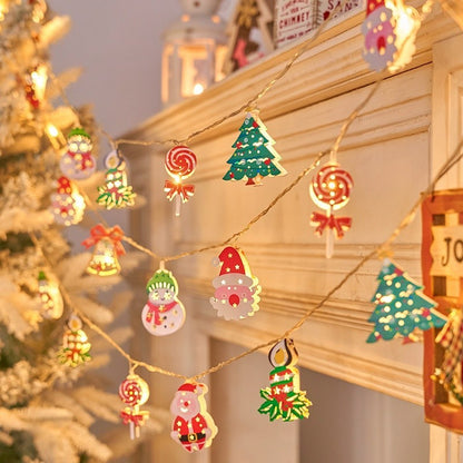 ไฟ LED หลากสีขนาดเล็กสไตล์คริสต์มาส - 图片4