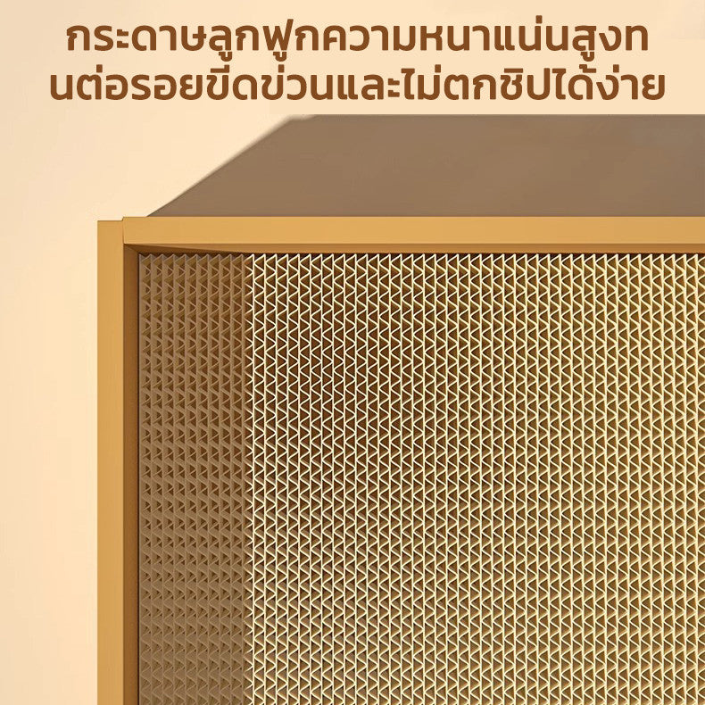 ที่นอนแมว 3in1: ที่นอนแมว, เสาลับเล็บ, ที่นอนแมว และแผ่นรองลับเล็บ - 图片1