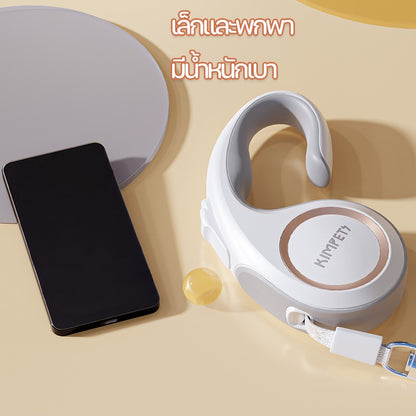 สายจูงสัตว์เลี้ยงแบบยืดหดอัตโนมัติ ทำจาก ABS สะท้อนแสง ยาว 3/5 เมตร - 图片5