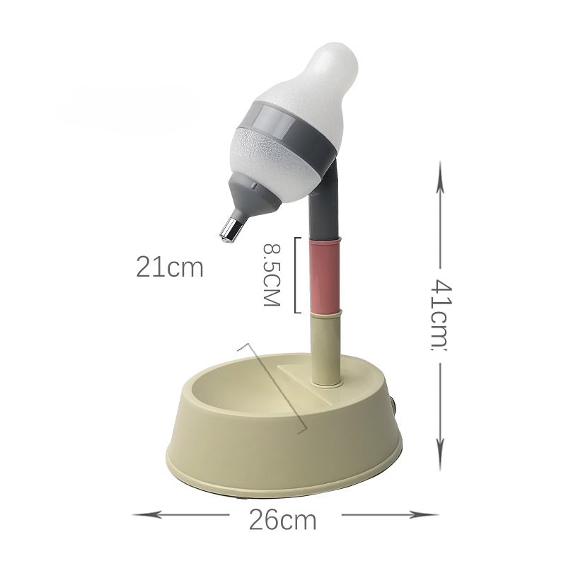 น้ำพุสำหรับสัตว์เลี้ยงและชามอาหาร 2-in-1 - 图片5