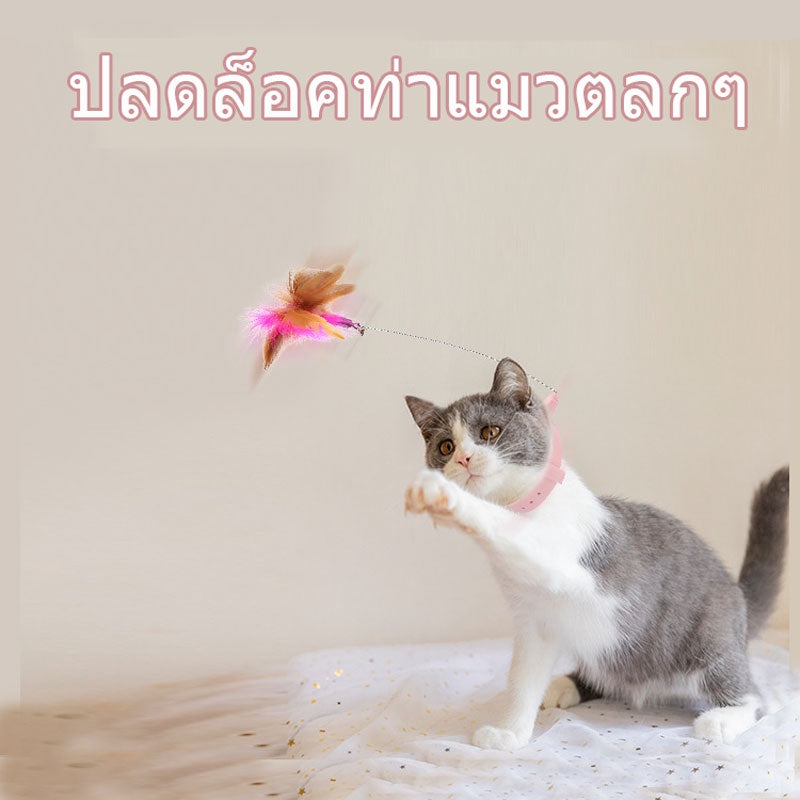 ปลอกคอแมวแสนสนุก ไม้แมวแสนสนุก - 图片1