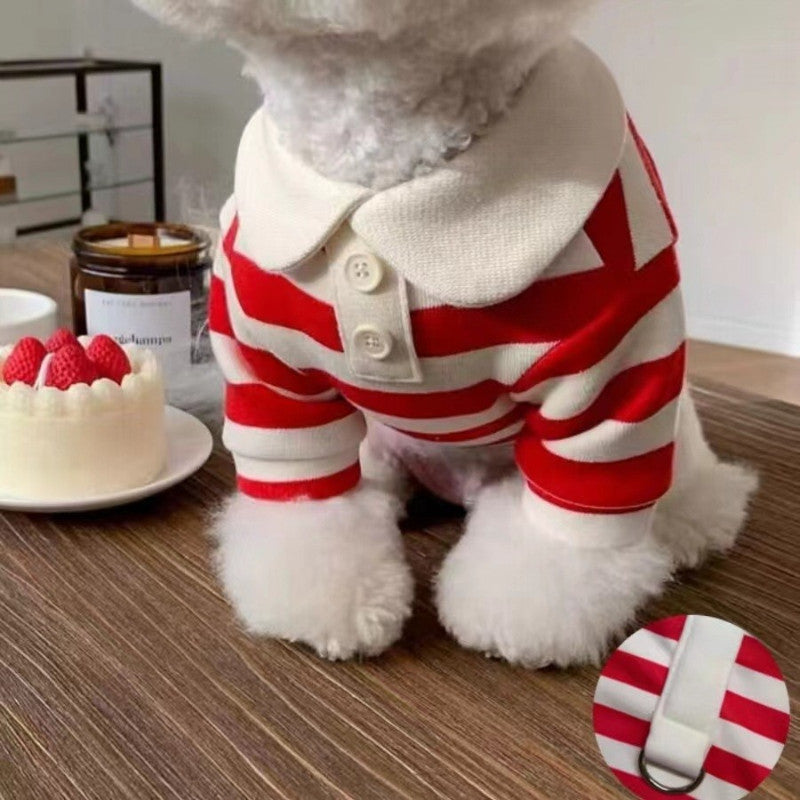 เสื้อโปโลเสื้อผ้าสัตว์เลี้ยงสุดเก๋ - 图片5