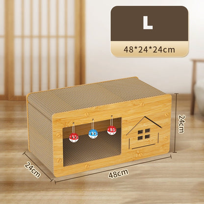 บ้านแมวกระดาษ กล่องบ้านแมวใหญ่ - 图片9