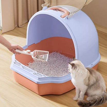 กระบะทรายแมวแบบปิด - 图片1