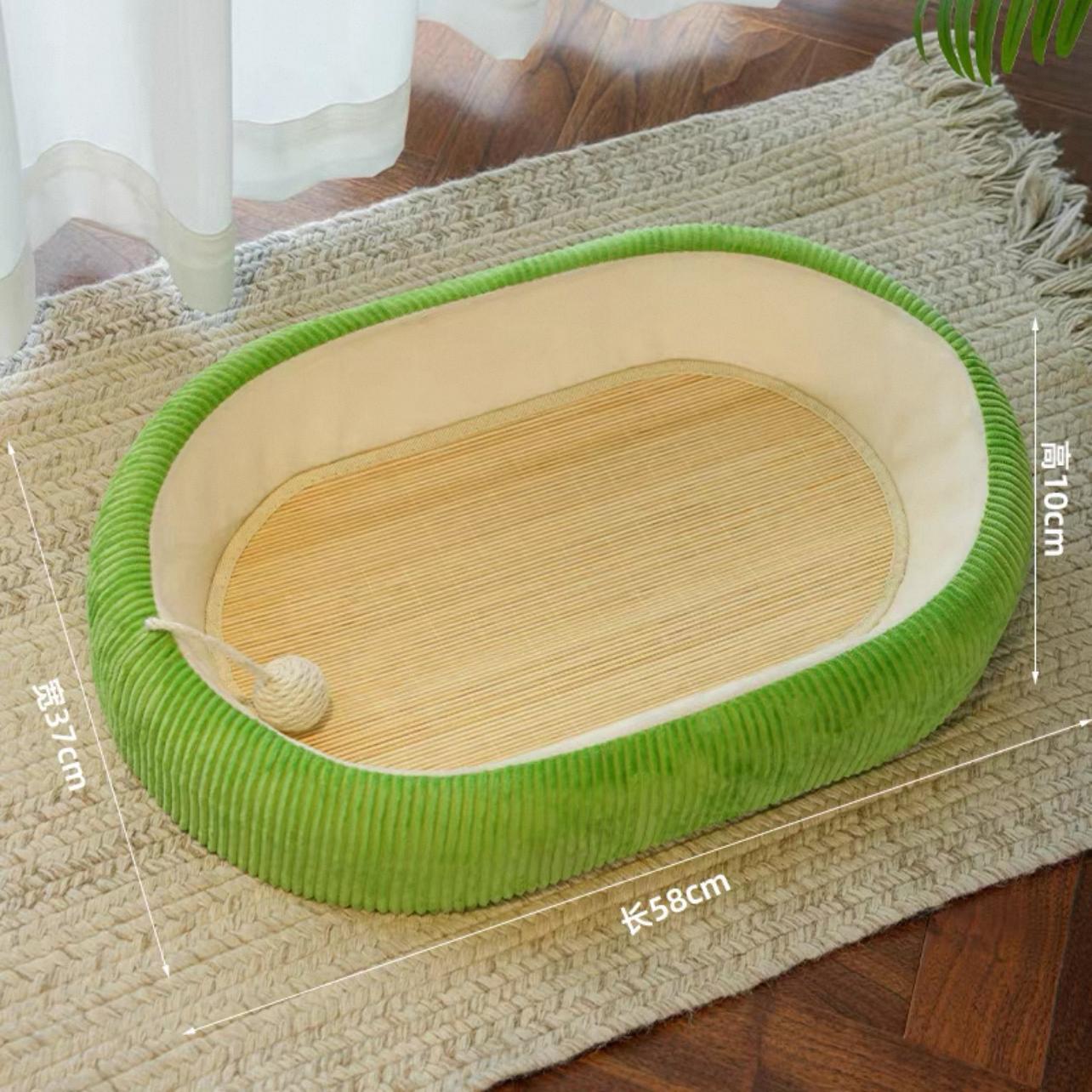 เปลนอนแมวไม้ เปลนอนแมวแบบยกสูง – เย็นสบาย ระบายอากาศได้ดี และนุ่มสบาย