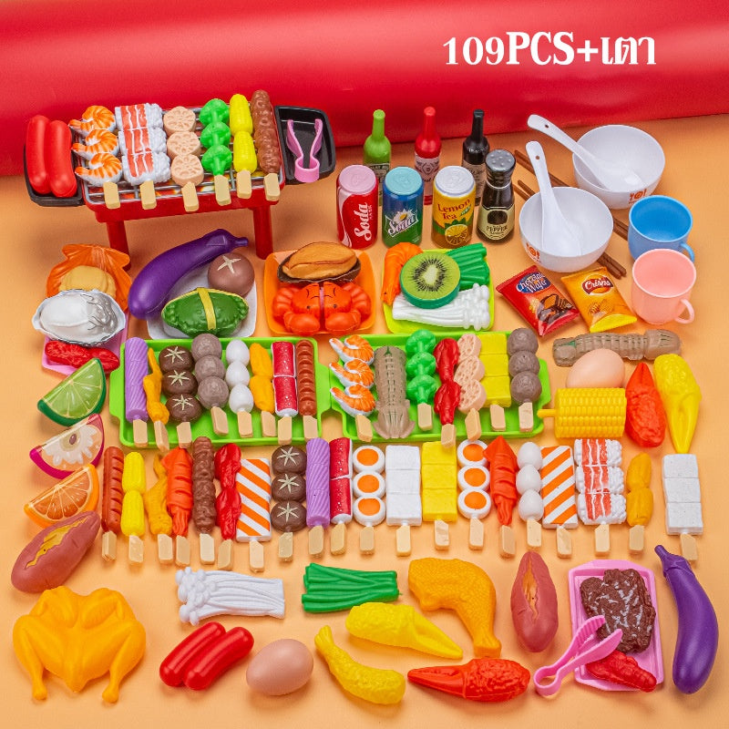 ของเล่นบาร์บีคิวจำลองสำหรับเด็ก - 图片9