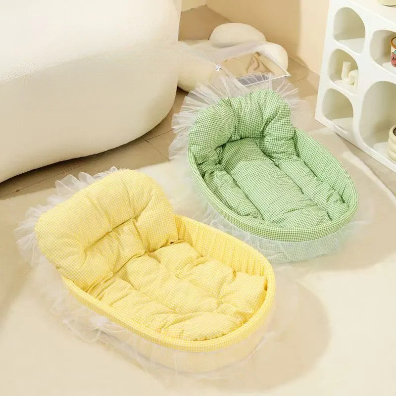เตียงสัตว์เลี้ยงนุ่มๆ สีมาการอง - 图片7