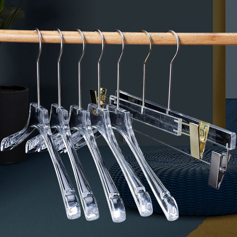 ไม้แขวนเสื้อและไม้แขวนกางเกงอะคริลิกใหม่เอี่ยม ทนทานและคุณภาพเยี่ยม - 图片5