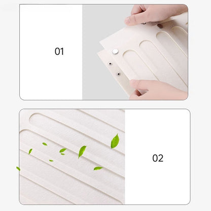 ชั้นวางอุปกรณ์ตกแต่งผมแบบติดผนังขนาดใหญ่ - 图片1