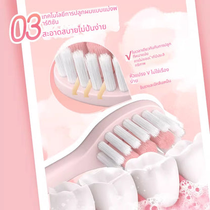 แปรงสีฟันเด็ก Angelic นุ่มและน่ารัก เหมาะสำหรับเด็กอายุ 3-12 ปี