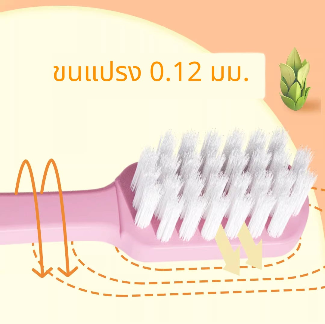 แปรงสีฟันเด็ก Angelic นุ่มและน่ารัก เหมาะสำหรับเด็กอายุ 3-12 ปี
