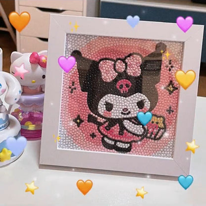 ครอสติชคริสตัลพร้อมกรอบเพชร - 主图