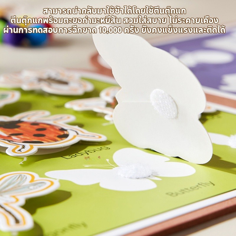 สมุดระบายสีน้ำมหัศจรรย์สำหรับเด็ก (2-in-1) - 图片3