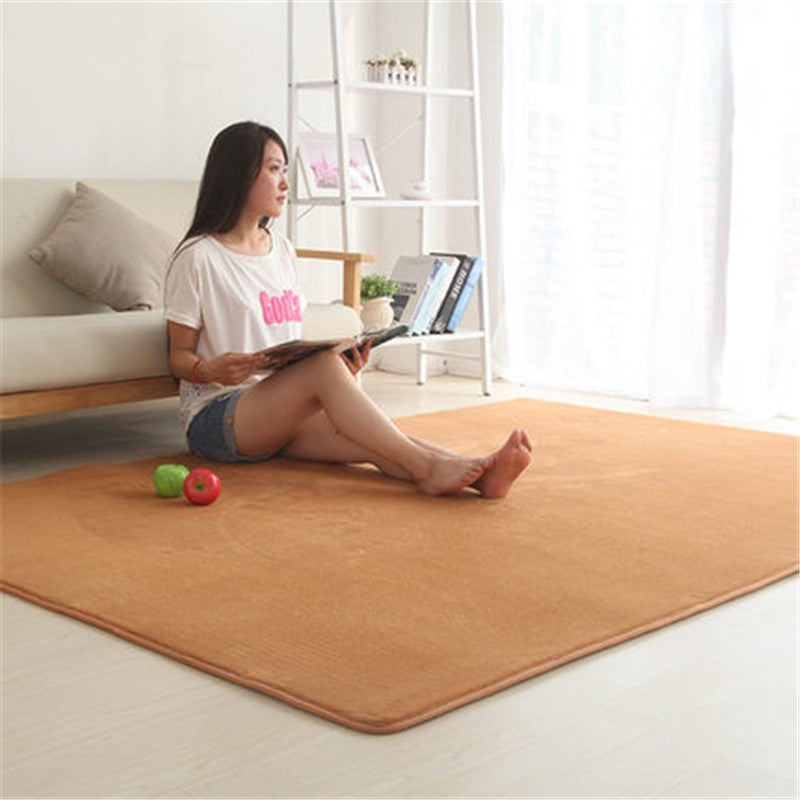 พรมขนปะการัง เหมาะสำหรับห้องนอน ห้องนั่งเล่น และพื้นที่อื่นๆ - 图片1