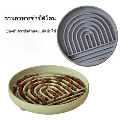 ชามอาหารสัตว์เลี้ยงแบบช้า - 图片5