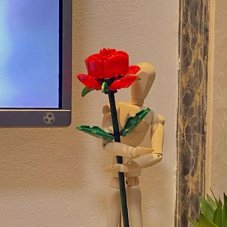 ช่อดอกไม้ DIY บล็อกตัวต่อ - 图片13