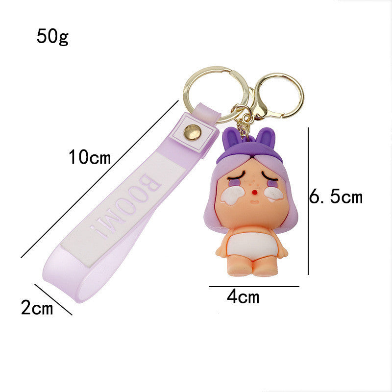 พวงกุญแจลายการ์ตูน จี้ตุ๊กตาน่ารัก - 图片1