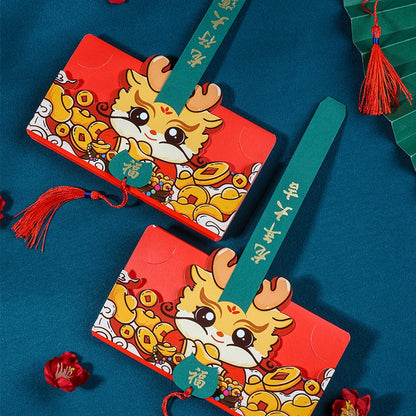 ซองจดหมายสีแดงรูปพัดสไตล์จีน - 图片5