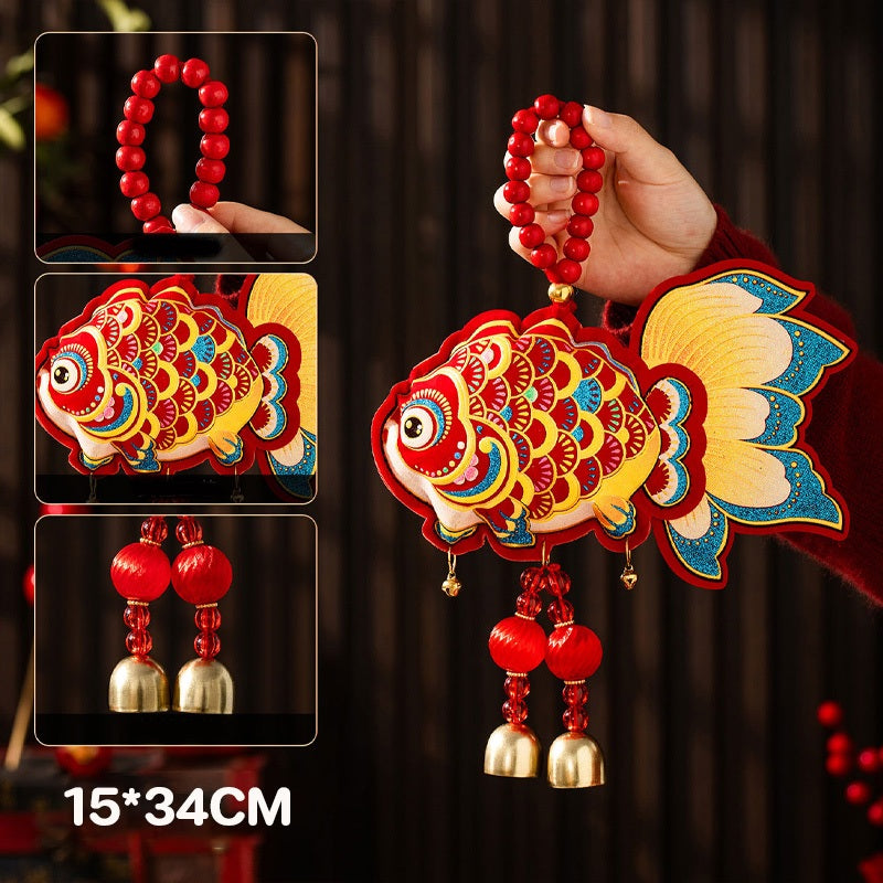 ระฆังและกระดิ่งลมประดับตกแต่งสำหรับเทศกาลตรุษจีนปี 2026 - 图片12
