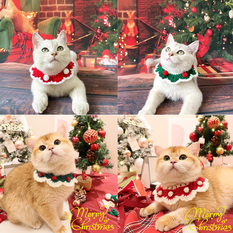 ปลอกคอและหมวกสัตว์เลี้ยงคริสต์มาส - 图片3