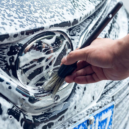 แปรงทำความสะอาดภายในรถยนต์ แปรงทำความสะอาดรายละเอียด - 图片4