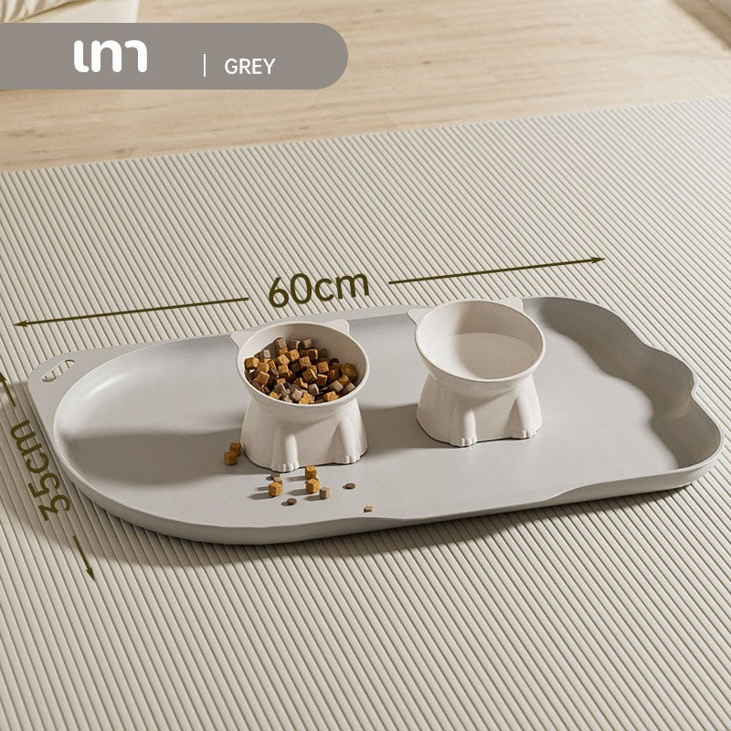 แผ่นรองชามซิลิโคนสำหรับสัตว์เลี้ยง กันลื่นและกันน้ำ - 图片12