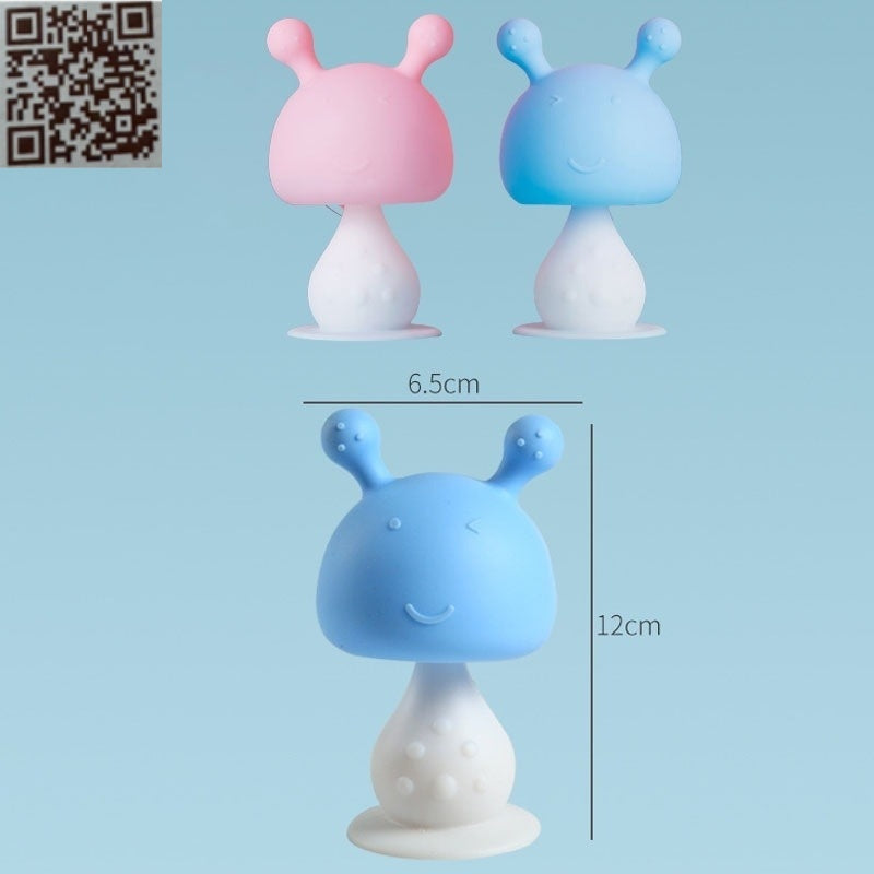 ยางกัดรูปเห็ดซิลิโคนสำหรับเด็ก - 图片1