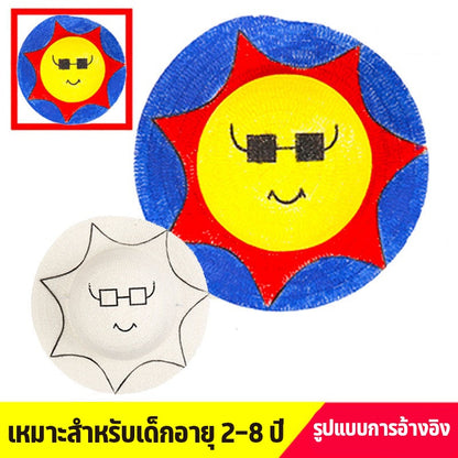 หมวกฟางเพ้นท์ลายเอง - 图片4