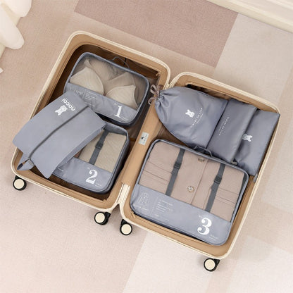 กระเป๋าเก็บของเดินทางแบบมีซิปหนา - 图片15