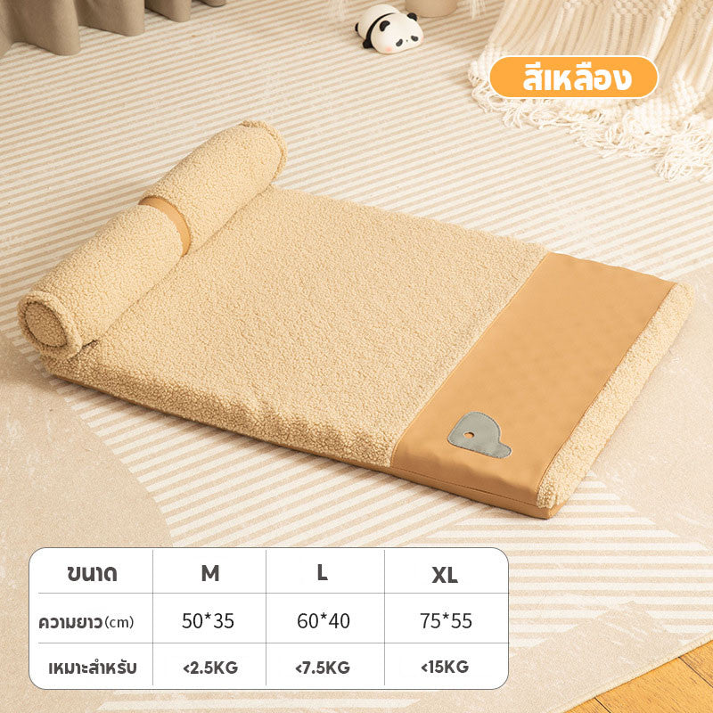 ที่นอนสัตว์เลี้ยงนุ่มและอบอุ่น - 图片6