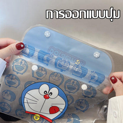 กระเป๋ากันน้ำ/กระเป๋าคาดเอว ลายการ์ตูน โปร่งใส มีสายสะพายไหล่ปรับได้ - 图片2