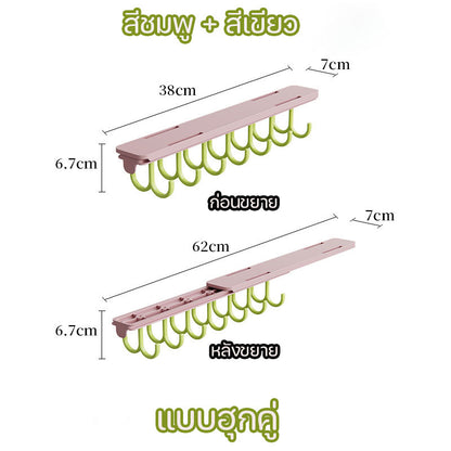 ไม้แขวนเสื้อแบบยืดได้ - 图片6
