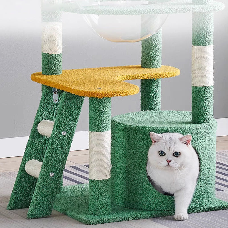 เสาสำหรับแมวข่วน 5 in 1 อพาร์ตเมนต์แมว - 图片4