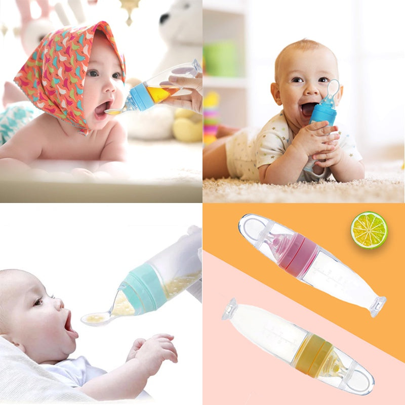 ช้อนบีบขวดนมซิลิโคนสำหรับเด็ก - 图片3