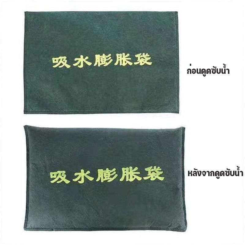 ถุงทรายควบคุมน้ําท่วม แบบไร้ทราย ป้องกันฝน ใช้ซ้ําได้ สําหรับโรงรถ และเบสม์ - 图片6