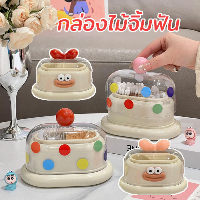 กล่องไม้จิ้มฟันลายการ์ตูน - 主图