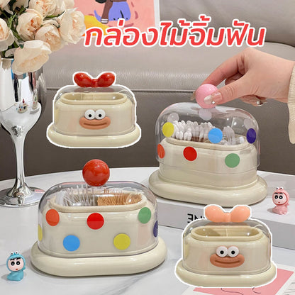 กล่องไม้จิ้มฟันลายการ์ตูน - 主图