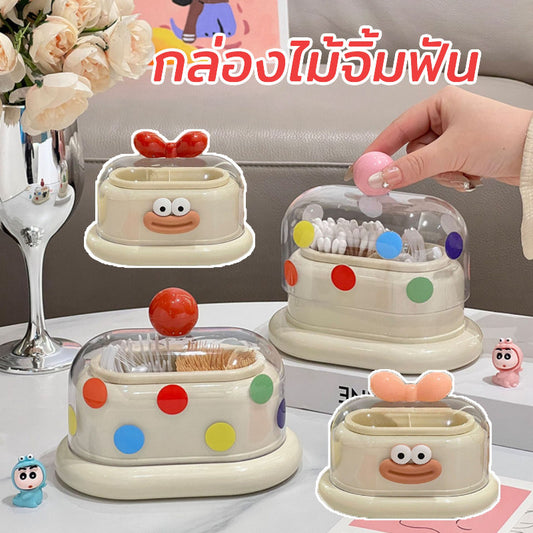 กล่องไม้จิ้มฟันลายการ์ตูน - 主图