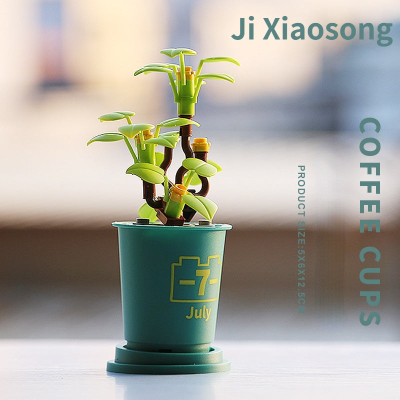 ช่อดอกไม้ DIY บล็อกตัวต่อ - 图片12