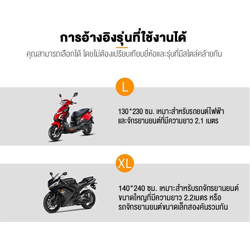 ฝาครอบกันฝุ่นรถจักรยานยนต์ - 图片5