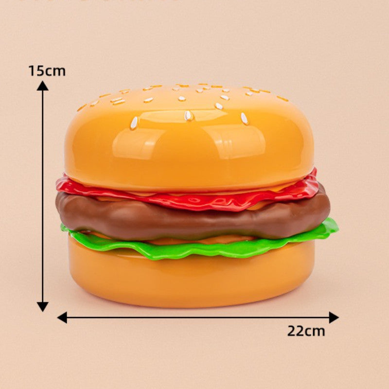 ชุดของเล่นจำลองครัวเบอร์เกอร์ฟาสต์ฟู้ดขนาดยักษ์ - 图片1