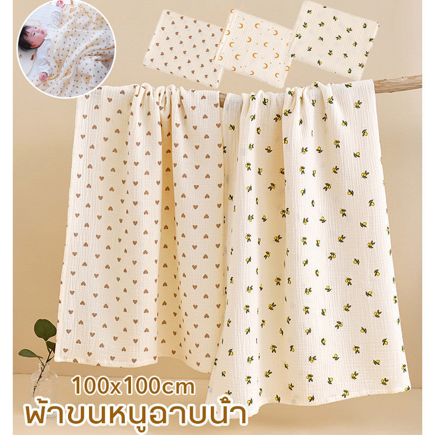 ผ้าเช็ดตัวเด็กจากเส้นใยไผ่ - 图片6