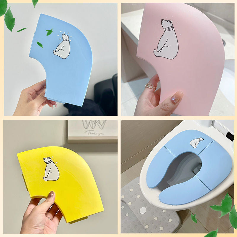 ที่นั่งชักโครกเด็กพับได้ - 图片6