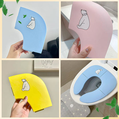 ที่นั่งชักโครกเด็กพับได้ - 图片6