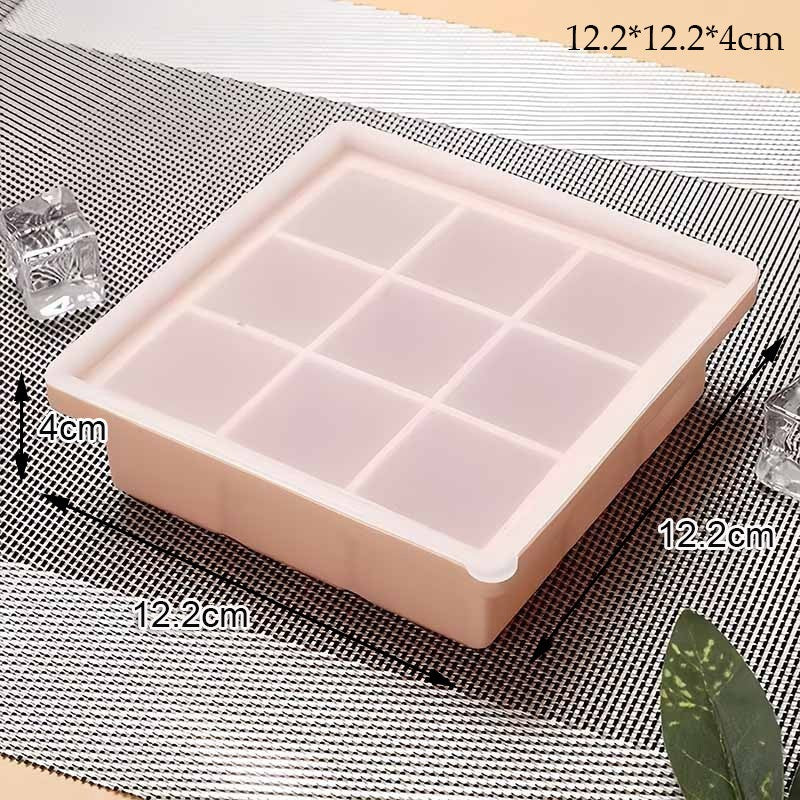 ถาดน้ำแข็ง แม่พิมพ์ซิลิโคน เครื่องทำน้ำแข็ง - 图片10