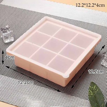 ถาดน้ำแข็ง แม่พิมพ์ซิลิโคน เครื่องทำน้ำแข็ง - 图片10