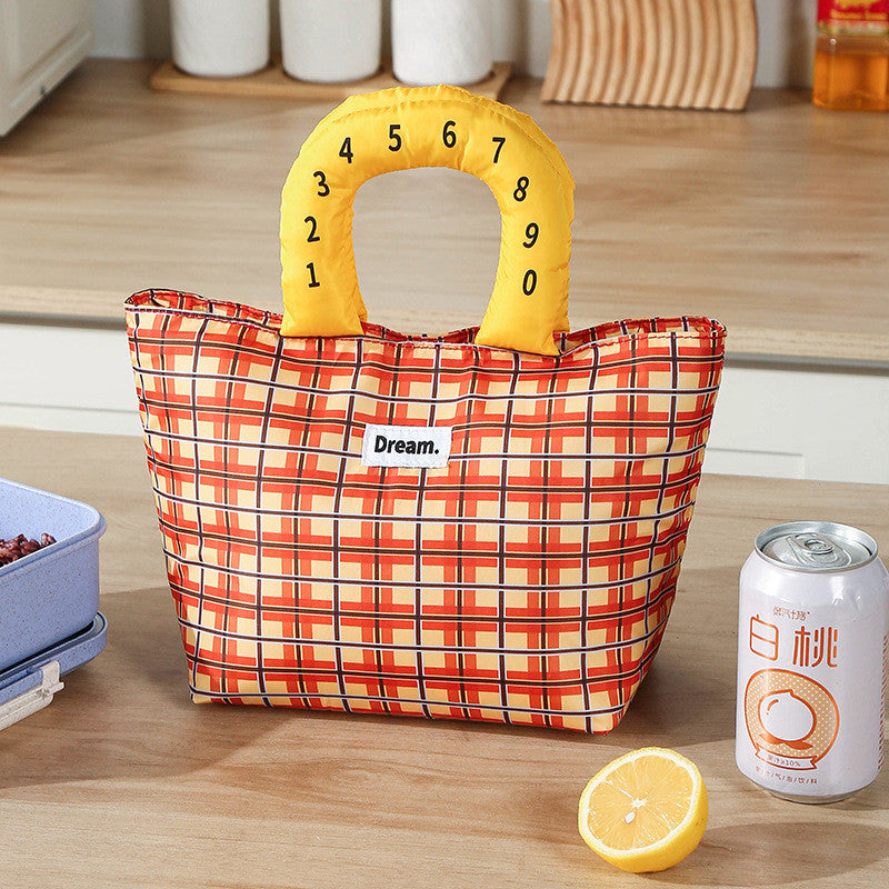 กระเป๋าใส่กล่องอาหารกลางวันแบบเก็บความเย็นความจุขนาดใหญ่ - 图片6